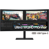 Samsung S65U ​34" ​Ultra WQHD (3440 x 1440) VA HDR10 21:9 Curved Monitor  