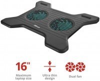 Trust Xstream Breeze Laptop Cooling Stand, for laptops up to 16"