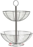 INART ETAZER ZA VOCE METAL SILVER 30Χ40cm