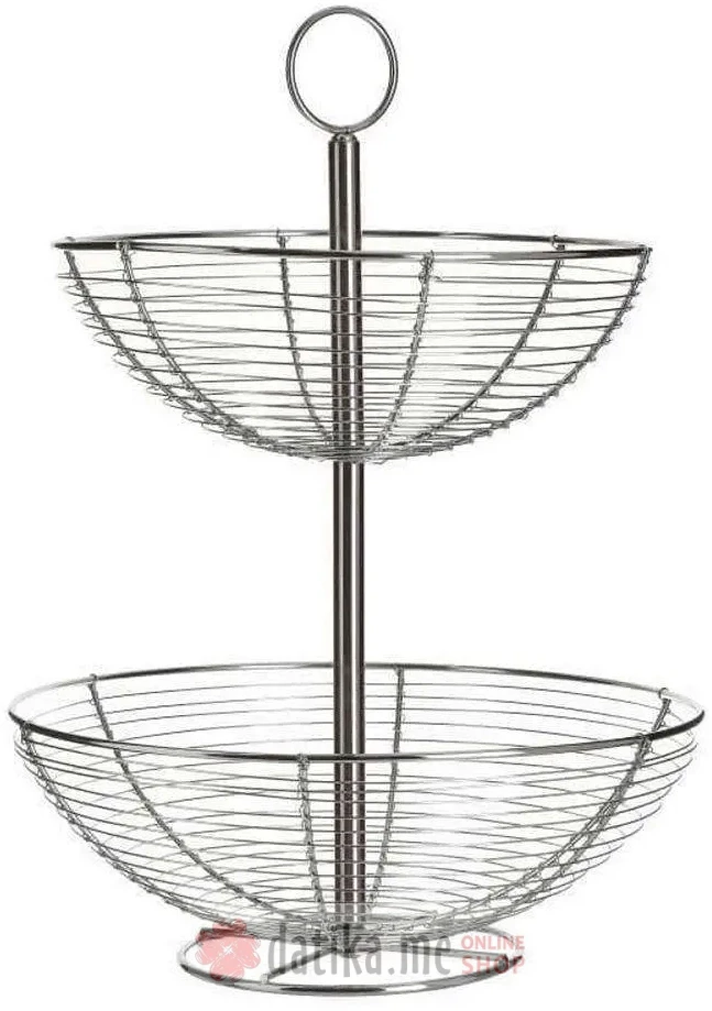 INART ETAZER ZA VOCE METAL SILVER 30Χ40cm в Черногории