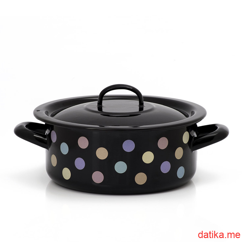 Metalac plitka šerpa PASTELNE TUFNE 20 cm/2.8 lit