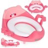 ECOTOYS ADAPTER ZA WC ŠOLJU SA RUKOHVATIMA, PINK 