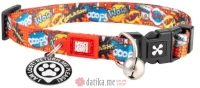Max&Molly SMART ID CAT COLLAR - HEROES/1 SIZE OGRLICA