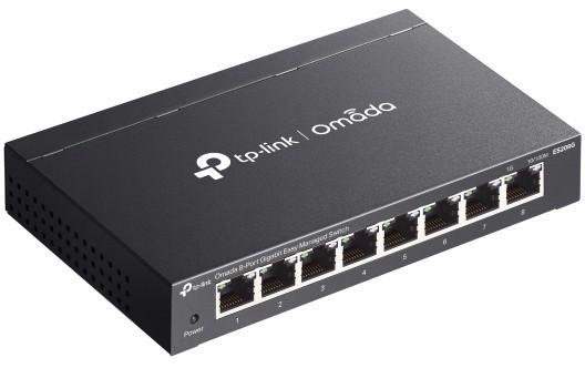 TP-LINK ES208G Omada 8-Port Gigabit Easy Managed Switch, Durable metal casing