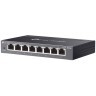 TP-LINK ES208G Omada 8-Port Gigabit Easy Managed Switch, Durable metal casing