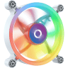 Aqirys Cetus 4P-12SLI15W-RGB Ventilator