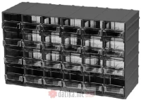 MAURER Kutija klaser modularna PVC sa 24 ladice 38x15x23cm