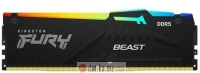 Kingston 16GB DDR5 6000MT/s Fury Beast RGB, KF560C30BBA-16  