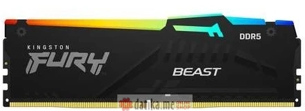 Kingston 16GB DDR5 6000MT/s Fury Beast RGB, KF560C30BBA-16  
