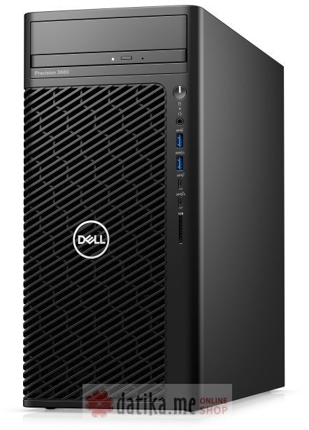 DELL Precision T3660 MT i7-12700K/16GB/256GB SSD/512GB SSD/RTX A2000 6GB/DVDRW/Win10Pro