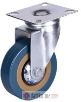 Bormann BHT9024 Točak PVC Fi 75mm,nosivost 60kg,rotirajući 