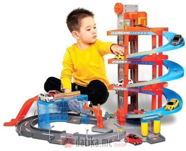 Bburago Igracka garaza mega dealer 1:43 +2 auta в Черногории