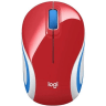 Logitech M187 Wireless Mini Mis red в Черногории