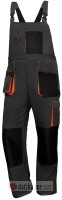 Wurth Radne pantalone tregerke VIKING Crni