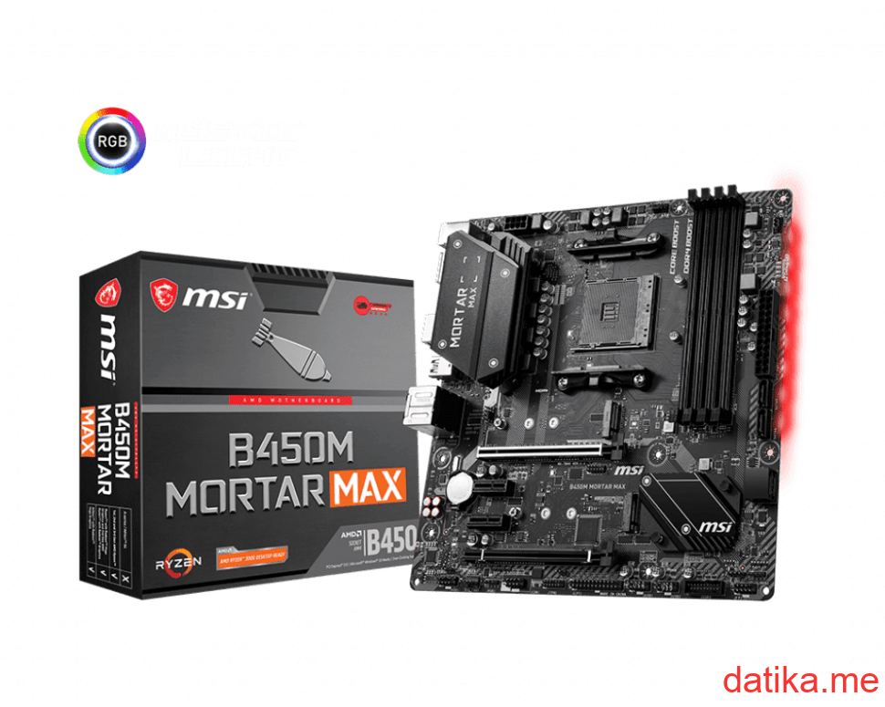 MSI B450M MORTAR MAX в Черногории