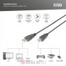 Digitus Kabel USB 2.0 connection cable, type A - B 3m Black в Черногории