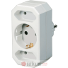 BORMANN BCR1105 Adapter za uticnicu sa tri utičnice IP20 16A/250V 