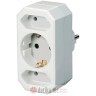 BORMANN BCR1105 Adapter za uticnicu sa tri utičnice IP20 16A/250V 