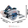 BOSCH Testera kružna (Cirkular) akumulatorska 18V GKS 18V-68 C Solo verzija bez akumulatora i punjača