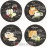 EASY LIFE SET CETIRI TANJIRA WORLD OF CHEESE 19cm 