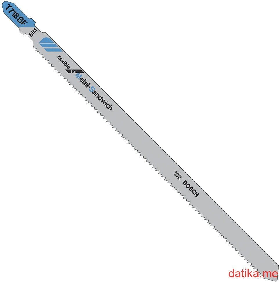 Bosch Listovi ubodne testere za metal HSS 180mm T718BF 3kom