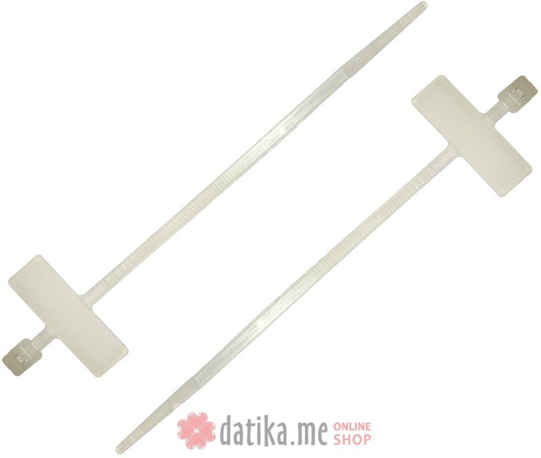 Bormann BCR5172 Vezice plasticne za obeljezav. bijele 3.6x205mm100/1  в Черногории