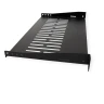 VALUE 19"-Fixed Shelf, 485 x 250mm, max. 10 kg, 1U, black