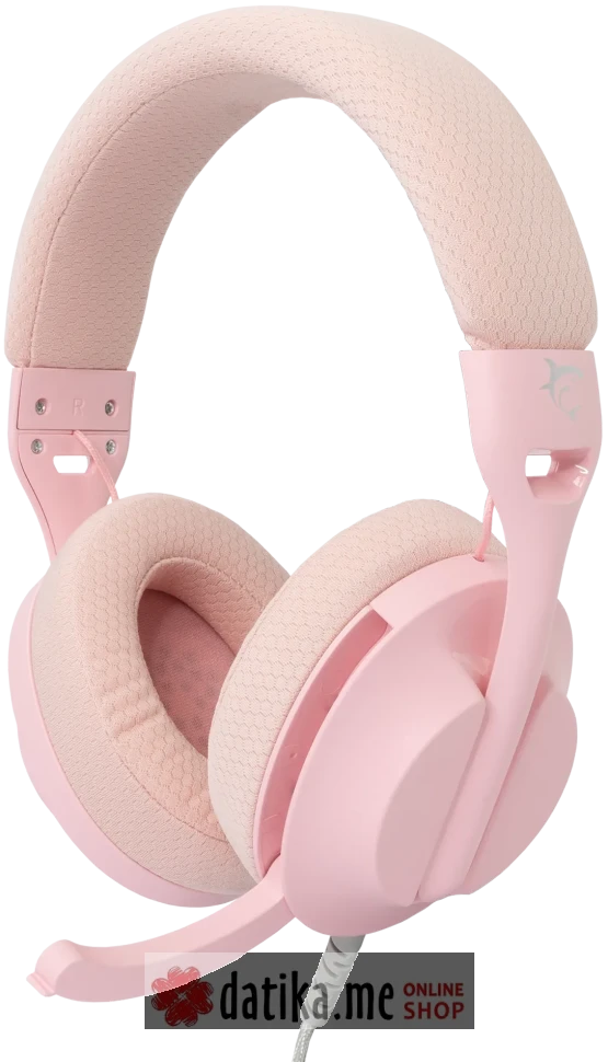 White Shark PARROT PINK gaming headphones