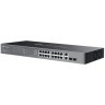 TP-LINK ES220GMP Omada 20-Port Gigabit Easy Managed Switch with 16-Port PoE+, 250W Power Budget