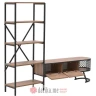 INART TV KOMODA DRVO/METAL NATURAL/CRNA 180X38X150