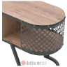 INART TV KOMODA DRVO/METAL NATURAL/CRNA 180X38X150