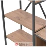 INART TV KOMODA DRVO/METAL NATURAL/CRNA 180X38X150
