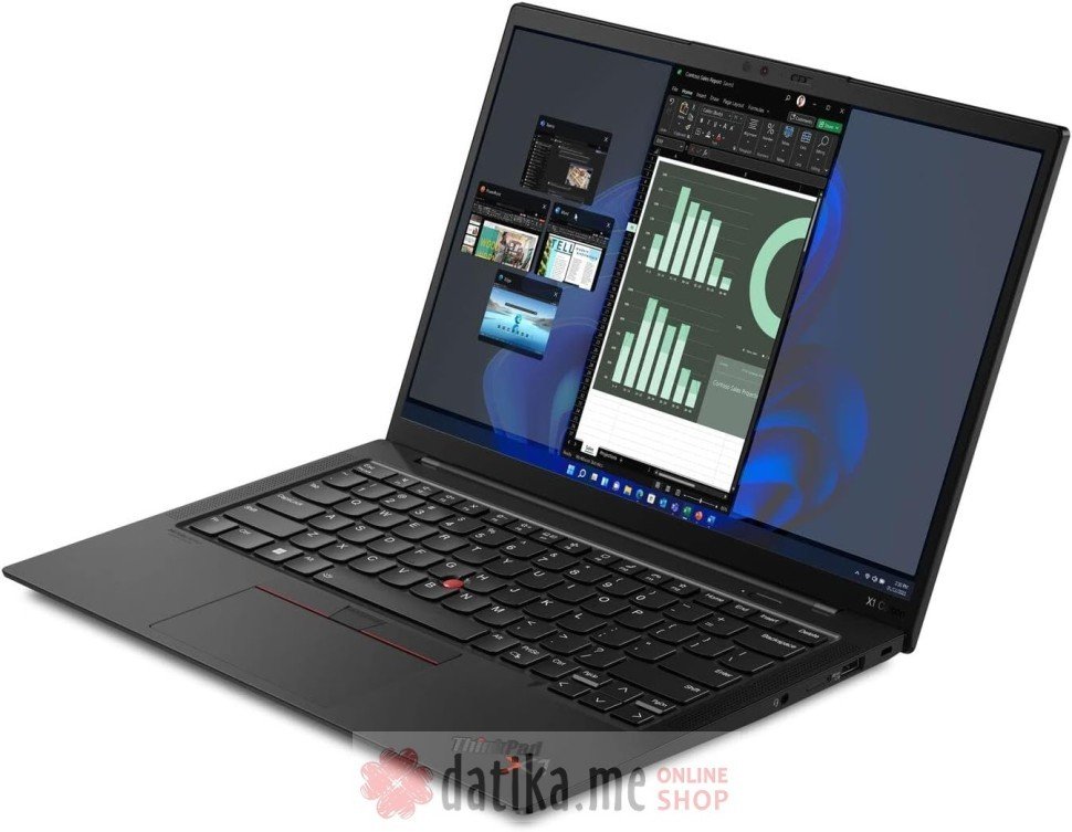 Lenovo ThinkPad X1 Carbon Gen 11 Intel i5-1335U/16GB/512GB SSD/Intel Iris Xe/14" WUXGA IPS/Win11Pro, 21HM004KYA