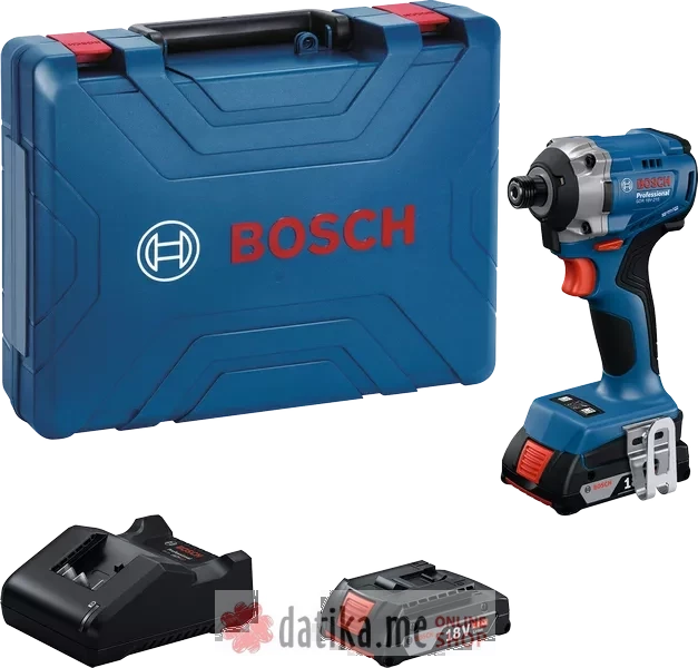 BOSCH Udarni odvrtac 18V 2x2Ah 215Nm GDR 18V-215
