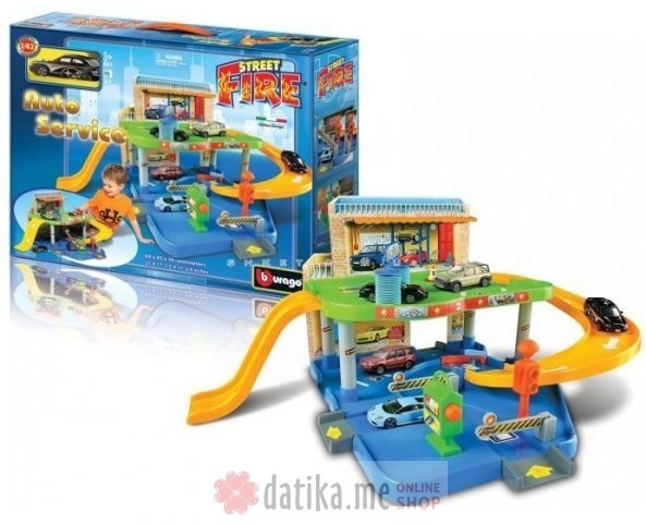 Bburago Igracka siti garaza first playset