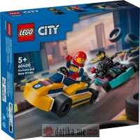 Lego Igracka 60400 kocke City Go-Karts and Race Drivers 5g+