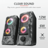 Trust GXT 606 Javv RGB-Illuminated 2.0 Speaker Set