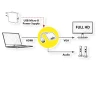  SECOMP STANDARD Cableadapter, HDMI - VGA + Audio, M/F, (stereo), 0.23 m