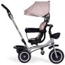 ECOTOYS 2U1 TRICIKL SA ROTIRAJUĆIM SJEDIŠTEM I SKLOPIVOM TENDOM BEIGE