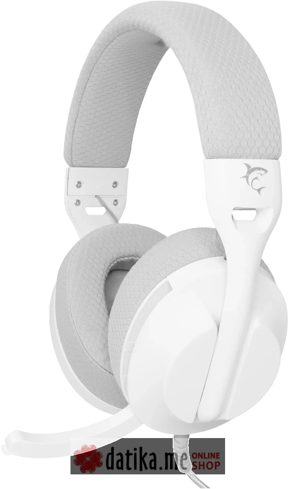 White Shark PARROT White/Grey gaming headphones