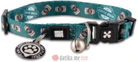 Max & Molly SMART ID CAT COLLAR - COFFEE BREAK/1 SIZE OGRLICA
