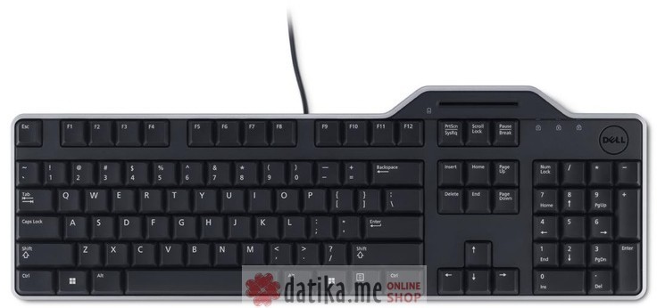 DELL KB813 Smartcard USB US tastatura crna