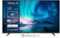 Tesla 43E645BUW LED TV 43" ultra HD, WebOS smart, Magic remote, ThinQ AI, DVB-T2/C/S2