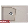 Metalac xLinea Plus Ø90 usadna granitna sudopera sa sifonom bež (780×500) в Черногории
