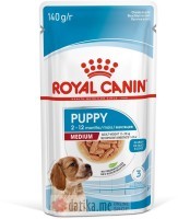 Royal Canin Medium Puppy Preliv 10x140g 