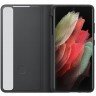 Samsung Smart Clear View Cover with S Pen S21 Ultra Black, EF-ZG99PCBEGEE 