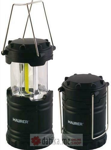 MAURER Lampa ručna kamping 150Lm 3xAA (bez baterija)