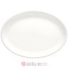 EASY LIFE TANJIR OVALNI ZA POSLUZIVANJE TIFFANY WHITE 32,5x23cm 