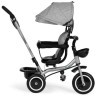 ECOTOYS 2U1 TRICIKL SA ROTIRAJUĆIM SJEDIŠTEM I SKLOPIVOM TENDOM GREY