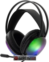 White Shark PEACOCK BLACK gaming headphones